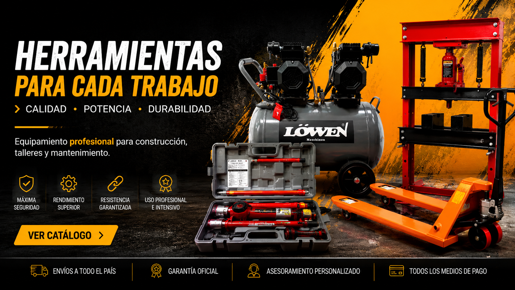 Herramientas para cada trabajo — LOWEN MÁQUINAS